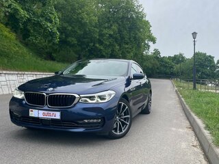 2018 BMW 6 серии Gran Turismo 630d xDrive IV (G32), синий, 3380000 рублей, вид 2
