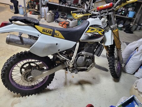 2000 Suzuki DR 250, белый, 250000 рублей, вид 2