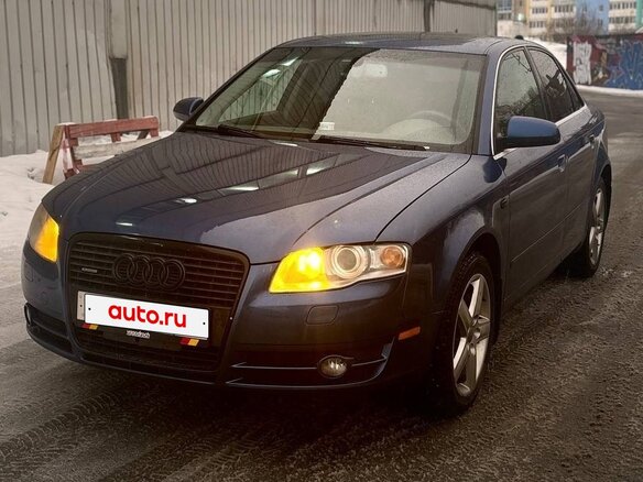 2005 Audi A4 III (B7), синий, 700000 рублей