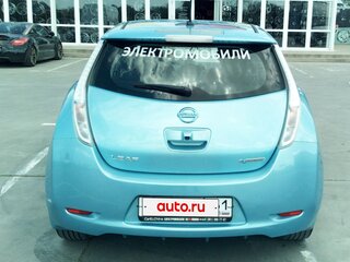 2015 Nissan Leaf 30kWh I (ZE0/AZE0), голубой, 1365757 рублей, вид 5