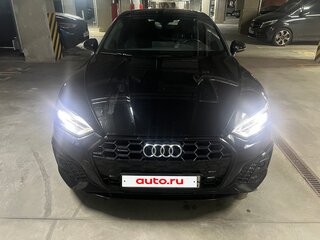 2022 Audi A5 Sportback 45 TFSI II (F5) Рестайлинг, чёрный, 3800000 рублей, вид 1