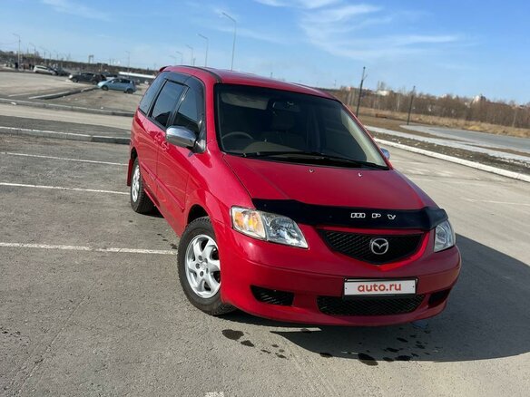 2001 Mazda MPV II (LW), красный, 493738 рублей - вид 3