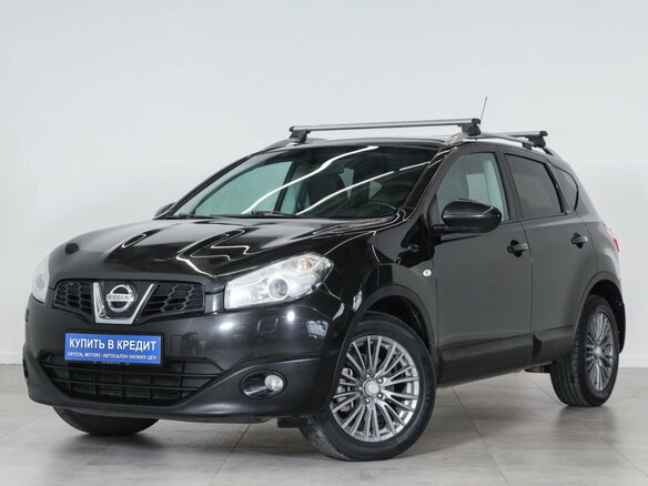 2011 Nissan Qashqai I Рестайлинг, чёрный - вид 2