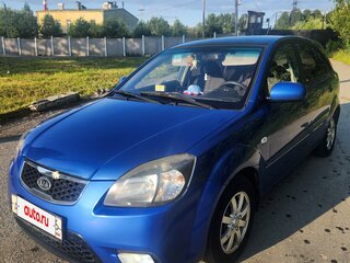 2010 Kia Rio II Рестайлинг, синий, 490000 рублей, вид 1
