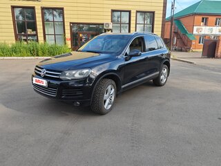 2010 Volkswagen Touareg II, чёрный, 1749000 рублей, вид 1