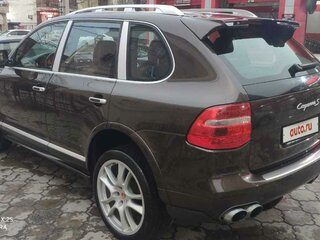 2008 Porsche Cayenne S I Рестайлинг (957), коричневый, 1700000 рублей, вид 4