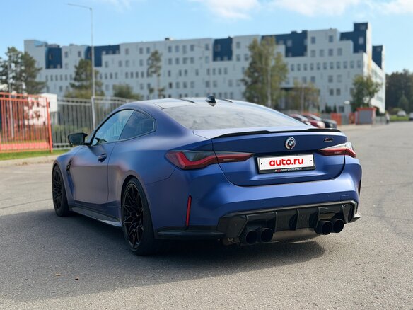 2022 BMW M4 Competition Package G82/G83, синий, 10850000 рублей - вид 9