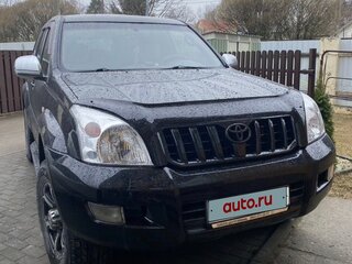 2007 Toyota Land Cruiser Prado 120 Series, чёрный, 1800000 рублей, вид 1