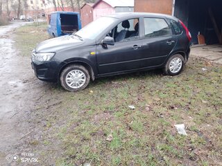 2015 Lada (ВАЗ) Kalina II, чёрный, 610000 рублей, вид 4