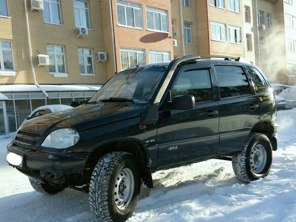 2007 Chevrolet Niva I, чёрный - вид 8