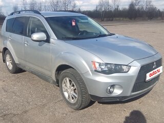 2010 Mitsubishi Outlander II Рестайлинг, серый, 990000 рублей, вид 3