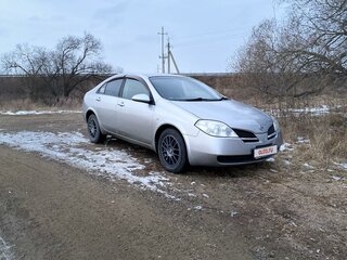 2002 Nissan Primera III (P12), серебристый, 370000 рублей, вид 1