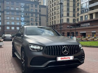 2021 Mercedes-Benz GLC Coupe AMG 43 AMG I (C253) Рестайлинг, серый, 6200000 рублей, вид 2