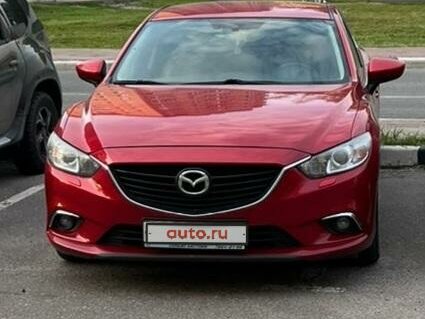 2013 Mazda 6 III (GJ), красный, 1700000 рублей