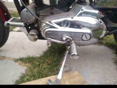 1982 Harley-Davidson Sportster 1000, пурпурный, 800000 рублей, вид 5