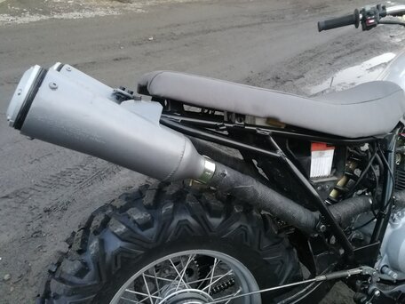 2005 Yamaha TW200, серебристый, 240000 рублей, вид 5