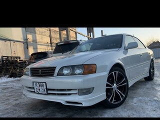 1998 Toyota Chaser VI (X100) Рестайлинг, белый, 820000 рублей, вид 1