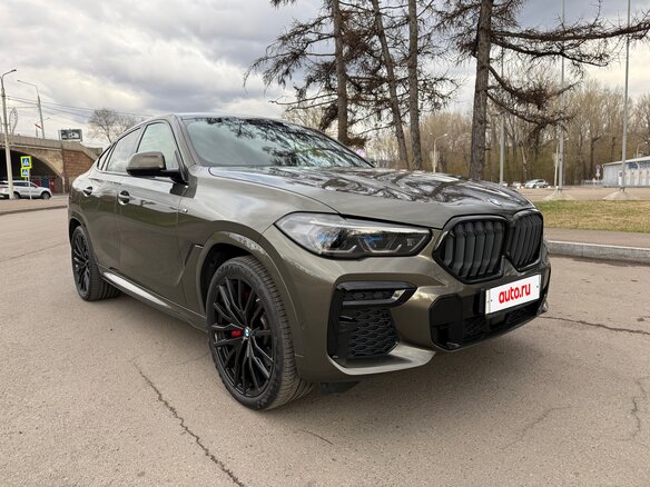 2021 BMW X6 30d III (G06), зелёный, 7990000 рублей