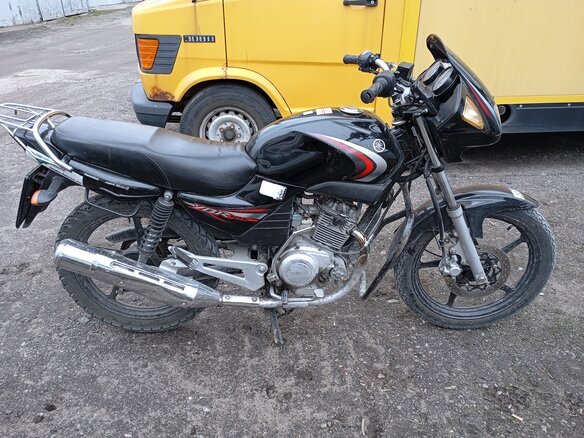 2009 Yamaha YBR125, чёрный, 173000 рублей - вид 2