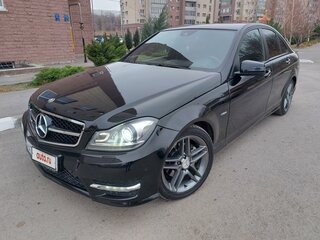 2012 Mercedes-Benz C-Класс 180 BlueEFFICIENCY III (W204) Рестайлинг, чёрный, 1400000 рублей, вид 4