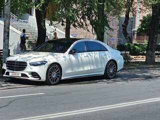 2021 Mercedes-Benz S-Класс 500 Long 4MATIC VII (W223), белый, 10868555 рублей, вид 1