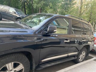 2012 Toyota Land Cruiser 200 Series Рестайлинг 1, чёрный, 3289000 рублей, вид 3
