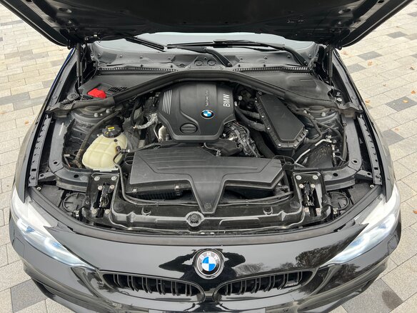 2015 BMW 4 серии 420d xDrive F32/F33/F36, чёрный, 2350000 рублей - вид 10