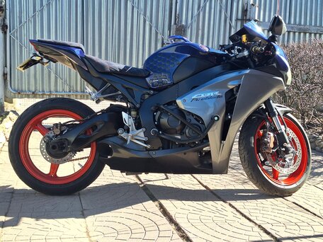 2009 Honda CBR 1000 RR/RA Fireblade, синий, 900000 рублей, вид 5