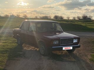 1992 Lada (ВАЗ) 2107, красный, 110000 рублей, вид 5