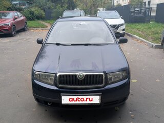 2004 Skoda Fabia I Рестайлинг, синий, 198000 рублей, вид 2