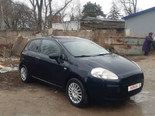 2008 Fiat Punto III Grande Punto, синий, 430000 рублей, вид 3
