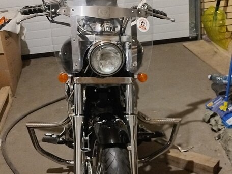 1999 Yamaha XVS400 Drag Star, чёрный, 450000 рублей, вид 5