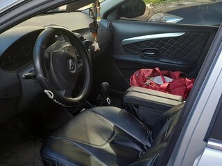 2013 Nissan Almera III (G15), серебристый, 650000 рублей, вид 5