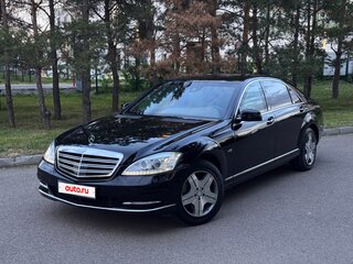 2011 Mercedes-Benz S-Класс Long 600 Guard V (W221) Рестайлинг, чёрный, 7500000 рублей, вид 2