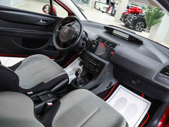 2009 Citroen C4 I Рестайлинг, красный, 345000 рублей - вид 4