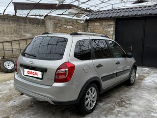 2015 Lada (ВАЗ) Kalina Cross II, серебристый, 530000 рублей, вид 4