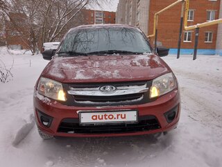2017 Lada (ВАЗ) Granta I, красный, 668000 рублей, вид 2