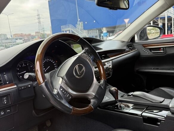 2014 Lexus ES 350 VI, чёрный, 1750000 рублей - вид 6