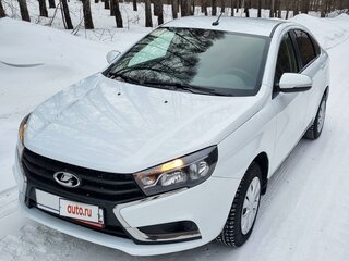 2019 Lada (ВАЗ) Vesta I, белый, 899500 рублей, вид 3