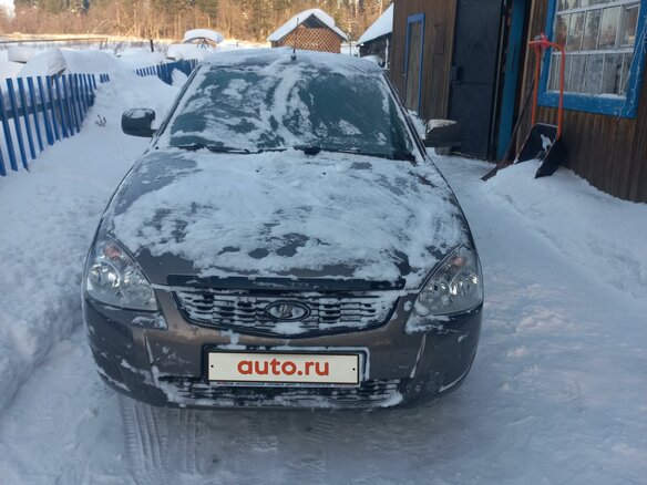 2018 Lada (ВАЗ) Priora I Рестайлинг, коричневый, 750000 рублей - вид 2