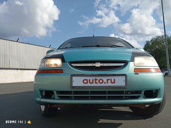 2004 Chevrolet Aveo I, зелёный, 300000 рублей - вид 2