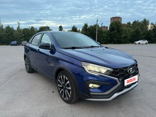 2025 Lada (ВАЗ) Vesta Cross I Рестайлинг (NG), синий, 1650000 рублей, вид 2
