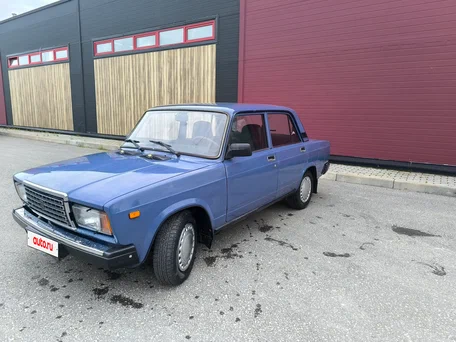 2007 Lada (ВАЗ) 2107, синий, 295000 рублей, вид 1