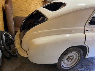 1957 ГАЗ М-20 «Победа», белый, 129000 рублей, вид 3