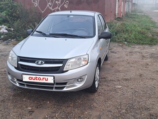 2013 Lada (ВАЗ) Granta I, серебристый, 310000 рублей, вид 1