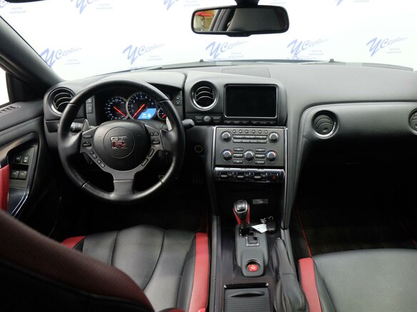 2012 Nissan GT-R I Рестайлинг 1, синий - вид 5