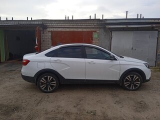 2021 Lada (ВАЗ) Vesta Cross I, белый, 1300000 рублей, вид 3