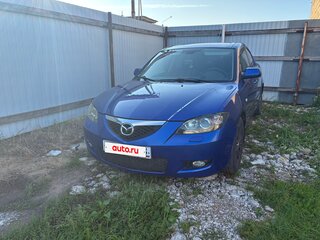 2008 Mazda 3 5-speed I (BK) Рестайлинг, синий, 650000 рублей, вид 1