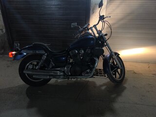 1995 Kawasaki VN1500 Vulcan, синий, 300000 рублей, вид 2