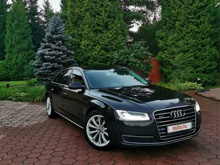 2014 Audi A8 Long III (D4) Рестайлинг, чёрный, 2500000 рублей, вид 1